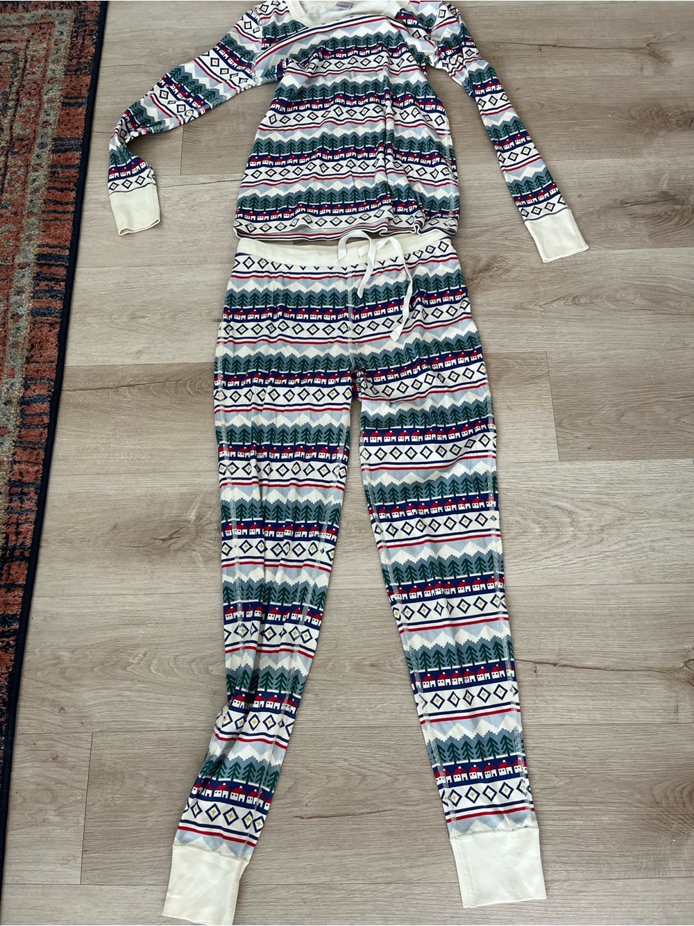 Hanna Andersson organic cotton holiday Pajama Set